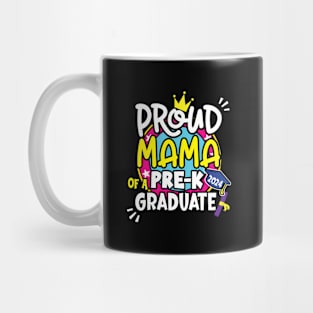 Proud Mama Mom Grandma Of A 2024 Pre-K Graduation Mug